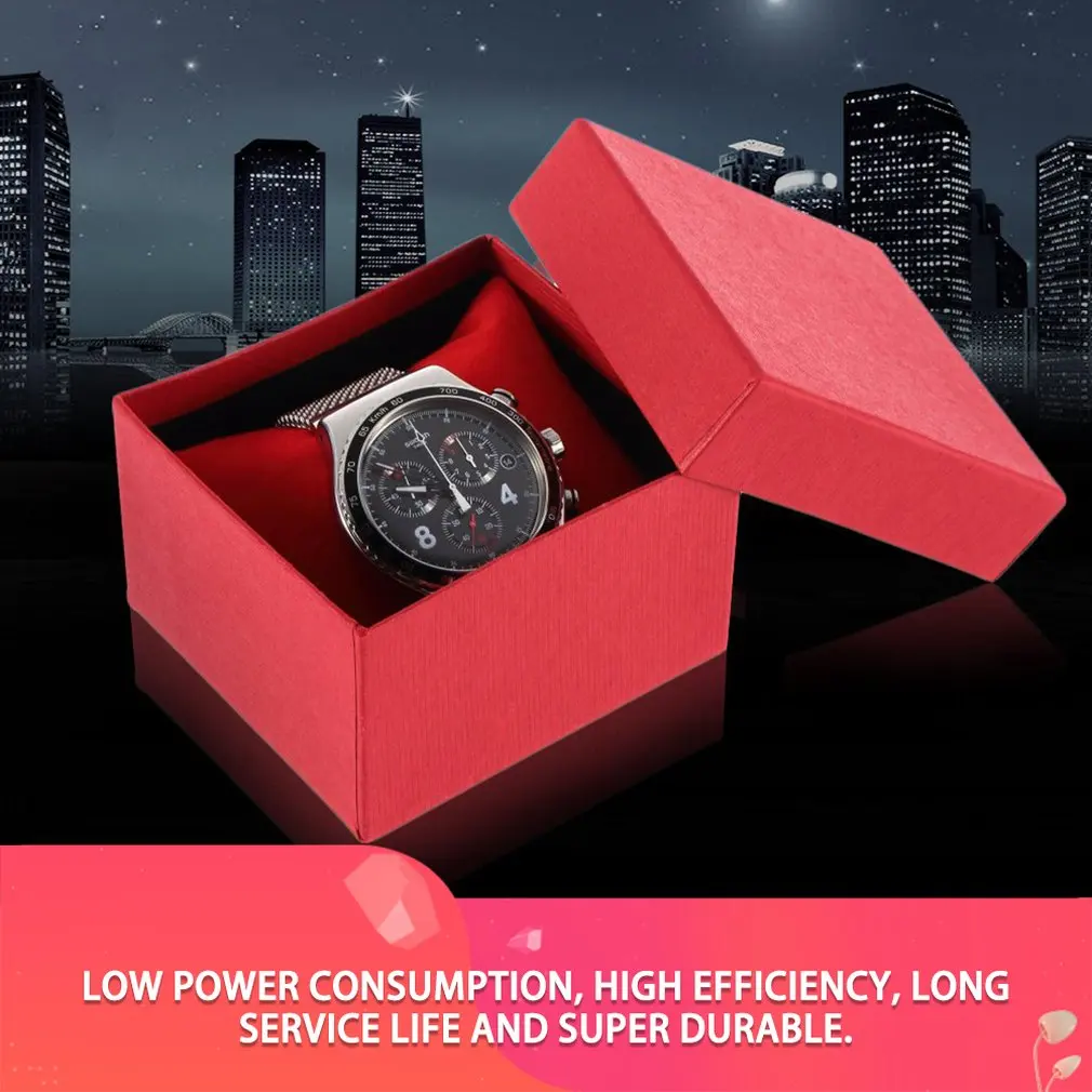 Роскошная коробка для наручных часов классический подарок чехол хранения