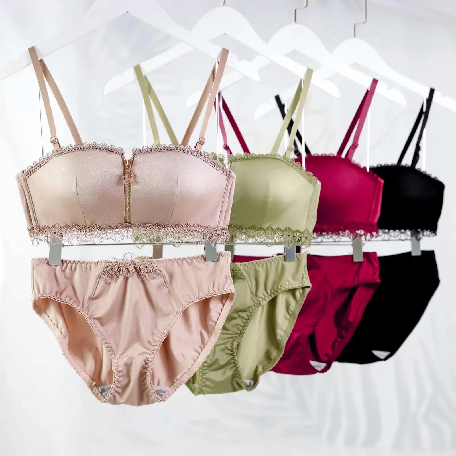 Осенне-зимний Новый Модный высококачественный удобный бюстгальтер на молнии для