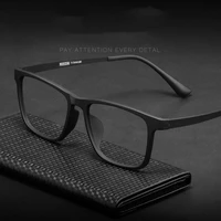 hdcrafter pure titanium optical mens glasses frames tr90 women square big size frame diopter prescription glasses accessories