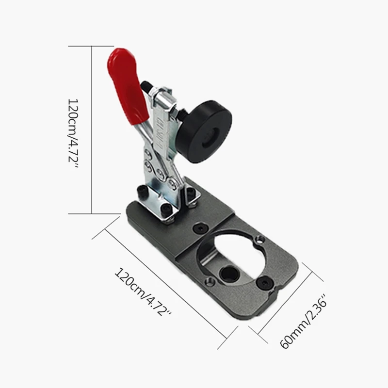 

35mm Hinge Boring Jig Woodworking Hole Drilling Guide Locator with Hole Opener 35mm Hinge Boring Jig Drilling Guide Locator