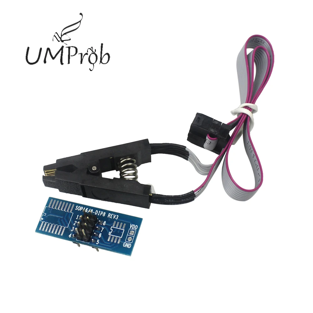 CH341A 24 25 серии EEPROM флэш-память биос USB программист модуль+ SOIC8 SOP8 тестовый зажим для EEPROM 93CXX/25CXX/24CXX