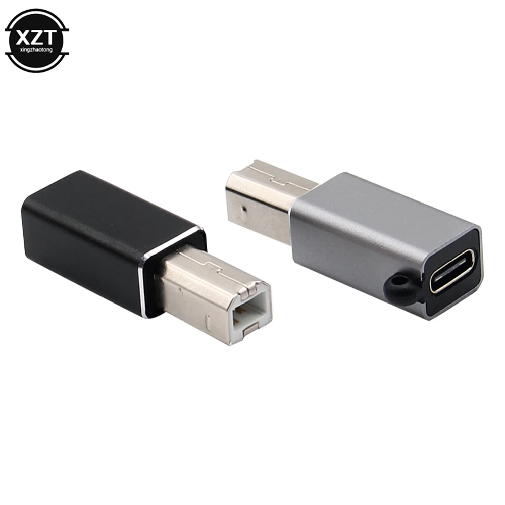 Конвертер USB Type-C в USB-сканер Переходник гнездо-штырь для принтера MIDI-контроллера