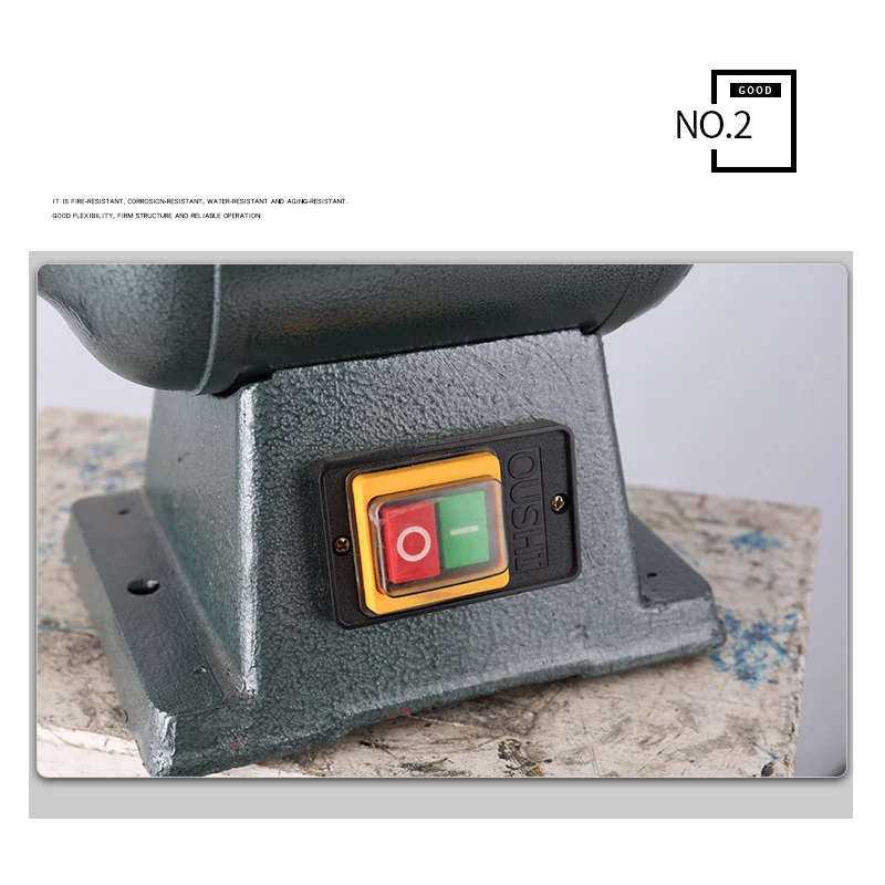 Настольная Полировальная Машина ржавчины шлифовальный Электрический Небольшой