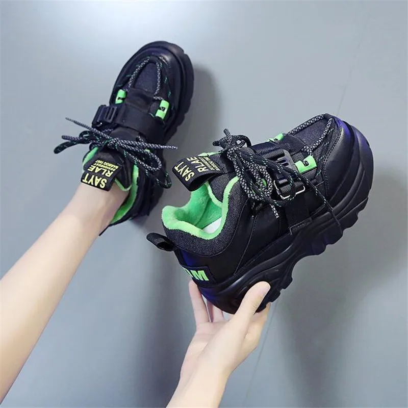 Женские кроссовки на платформе со шнуровкой Размеры 35 40|Женские и кеды| |