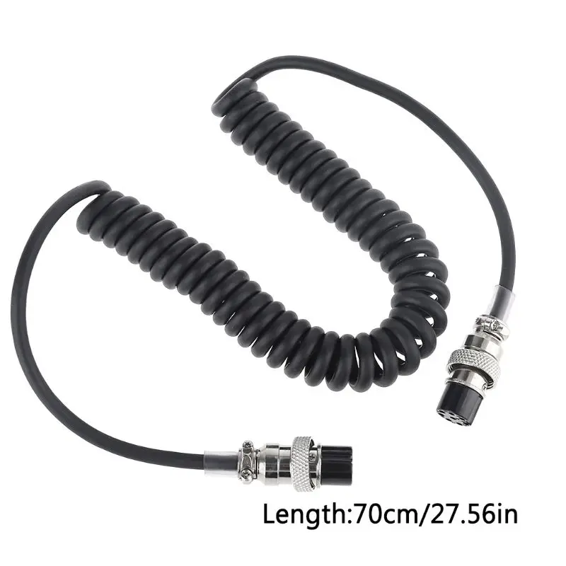 8 Pin Female to Aviation Microphone Mic Cable for Kenwood Transceiver MC-60 MC-60A MC-90 TS-2000 TS-570S | Мобильные телефоны и