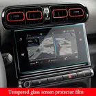 Защитная пленка для экрана из закаленного стекла для CITROEN C3 AIRCROSS 2021, автомобильное радио, GPS-навигация, аксессуары для интерьера