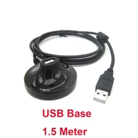 1 5m desktop usb 2 0 type a male to female extension data charge cable with stand base shielded
