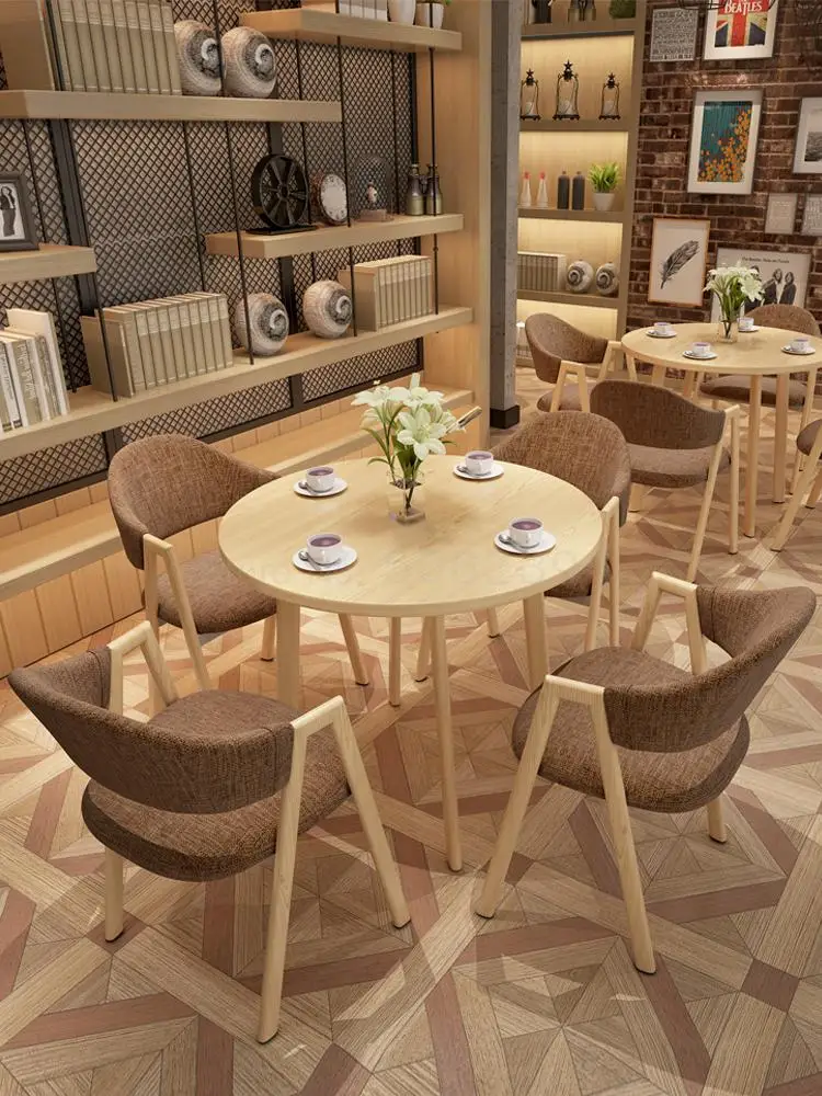 Простой Приём и переговоров стол стул Комбинации молока Чай Кофе магазин 4s офис