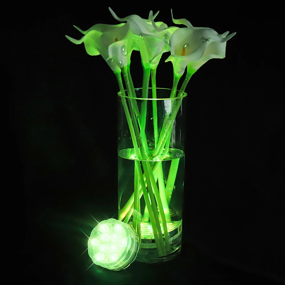 Водонепроницаемый RGB светильник для бассейна с пультом ДУ|Светодиодные