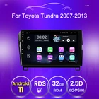 Автомагнитола на Android для Toyota Tundra XK50 2007-2013, Sequoia XK60 2008-2017, мультимедийный видеоплеер, GPS-навигатор