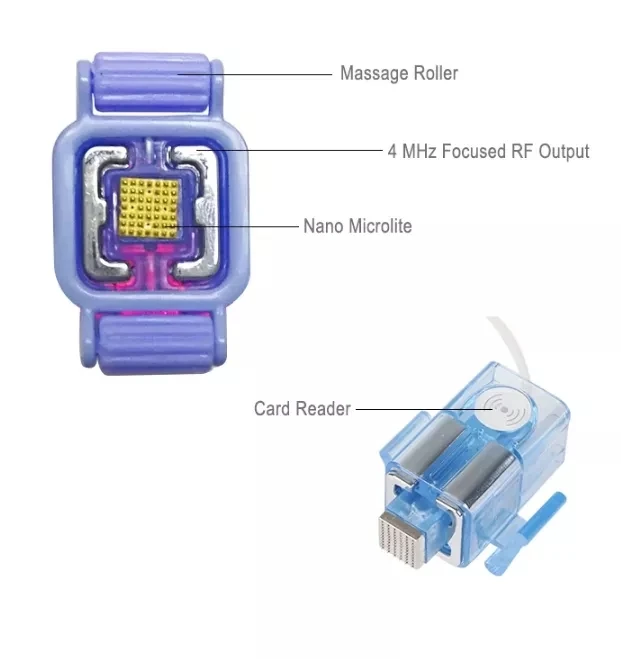 

LED light therapy RF skin whitening mesotherapy injection gun beauty machine