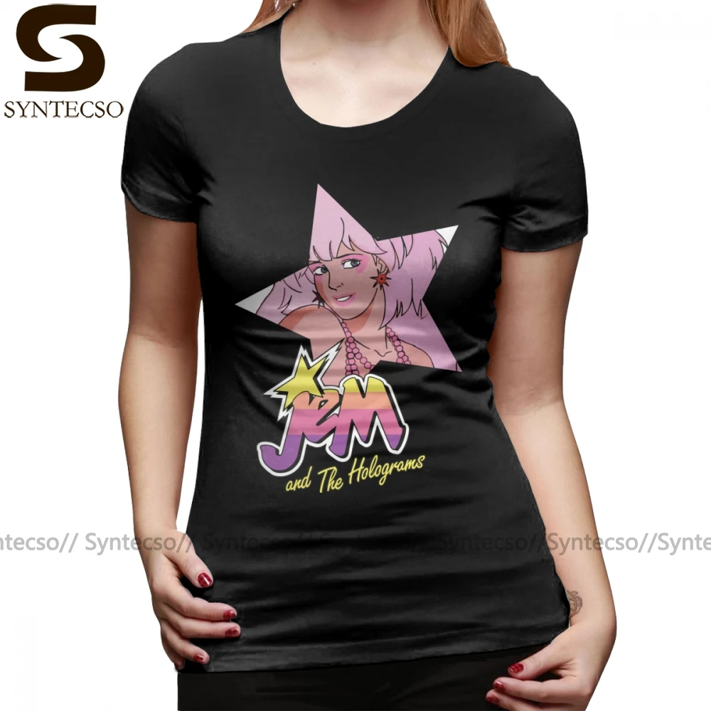 Футболка с изображением клубники дем и голограммы милые каваи футболка