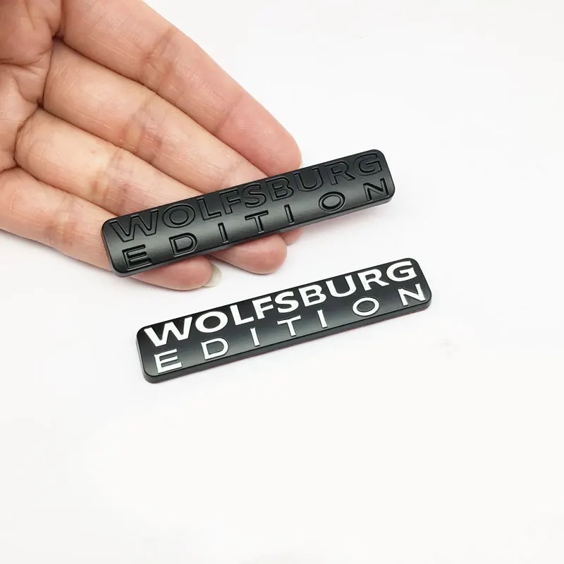 Автомобильный Стайлинг 3D металлический WOLFSBURG издание задний значок эмблема Touareg