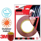 Двухсторонняя клейкая лента для автомобиля VHB, прочная липкая Васи-автомобильная лента, устойчивая к температурам, водонепроницаемая, для офисного декора, двойная Кара, 3 м