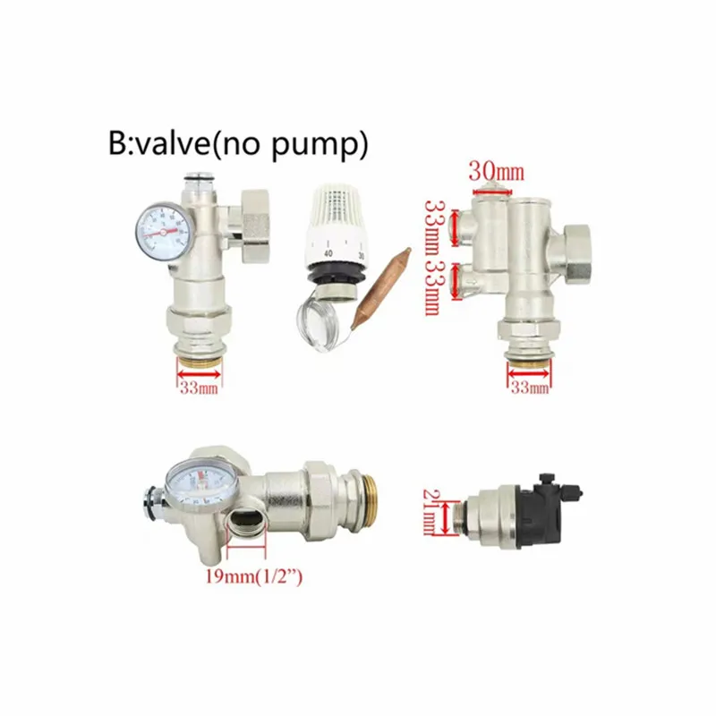 Многофункциональный смесительный блок DN25 для системы влажного отопления пола |