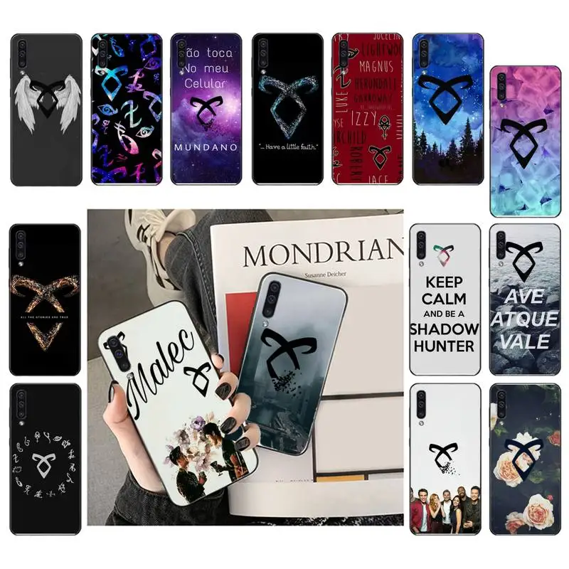 

Shadowhunters Phone Case For Samsung Galaxy A7 A50 51 A70 80 A40 A20 A30 A8 A6 A8 Plus A9 A71