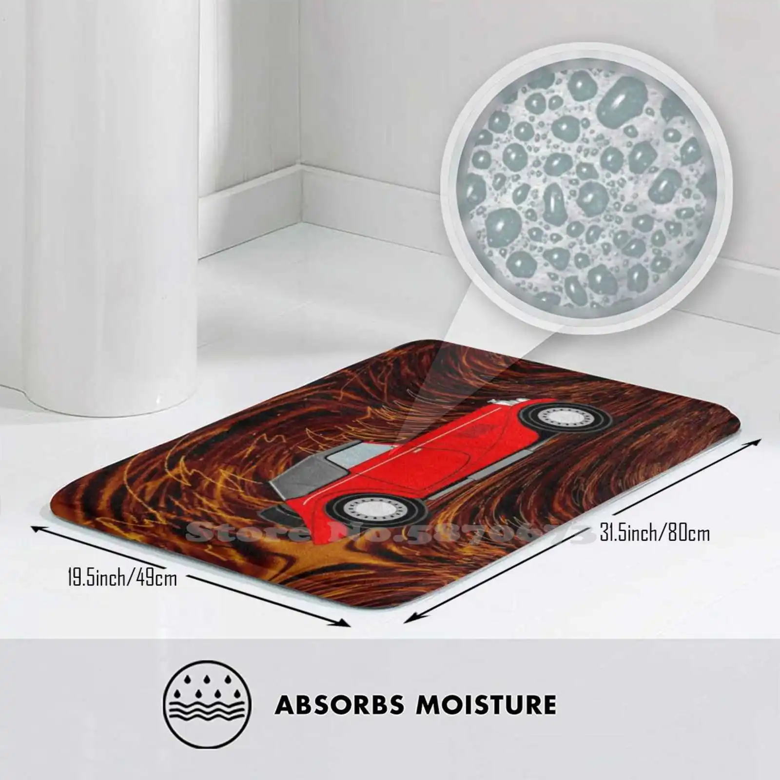 1952 год Морган плюс 4 прямая головка винтажный спортивный автомобиль (капюшон)