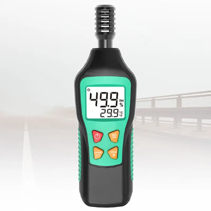 

Handheld Digital Thermometer Hygrometer LCD Display Temperature Humidity Meter X4YD