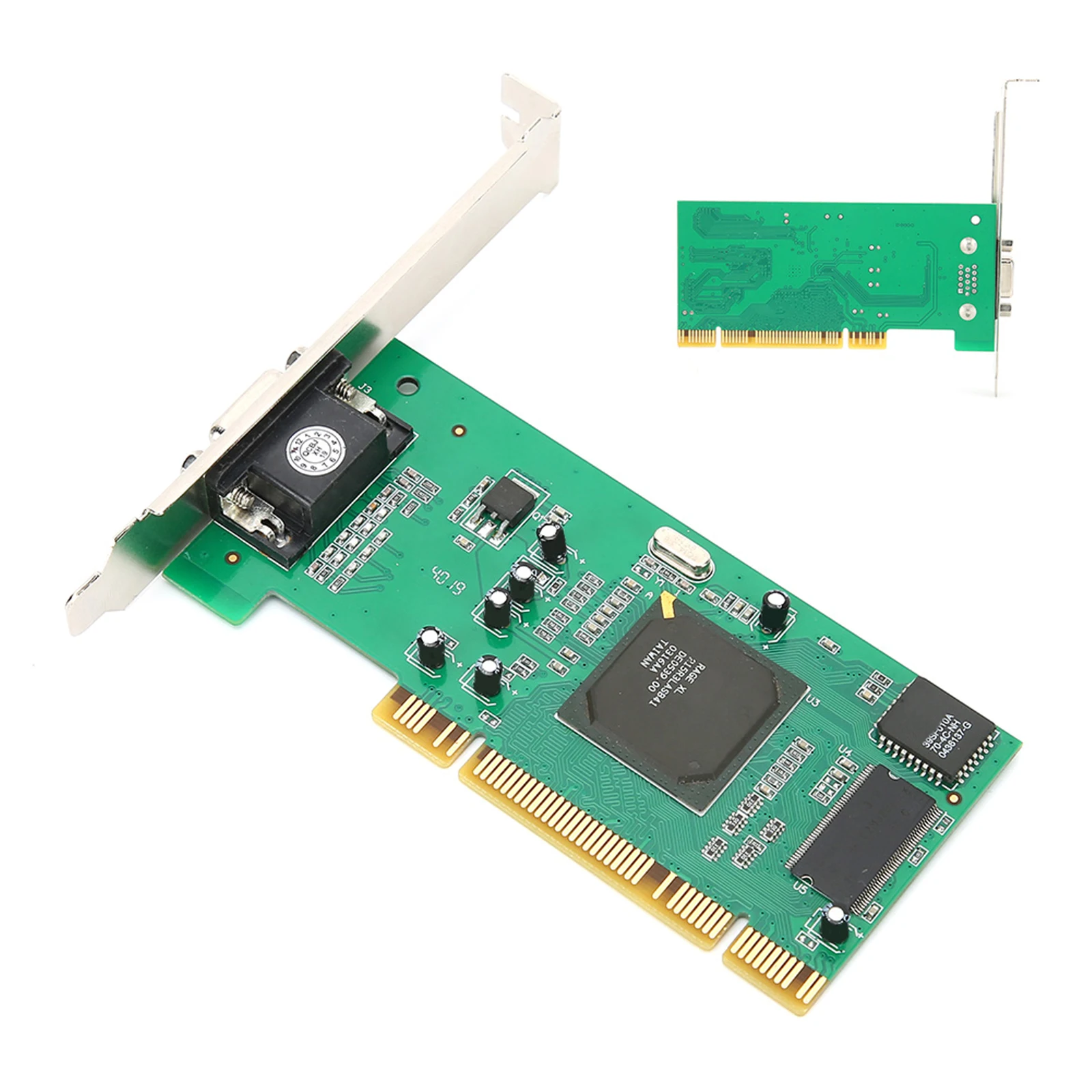 Видеокарта для настольного компьютера ATI Rage XL 8 Мб VGA аксессуары ПК