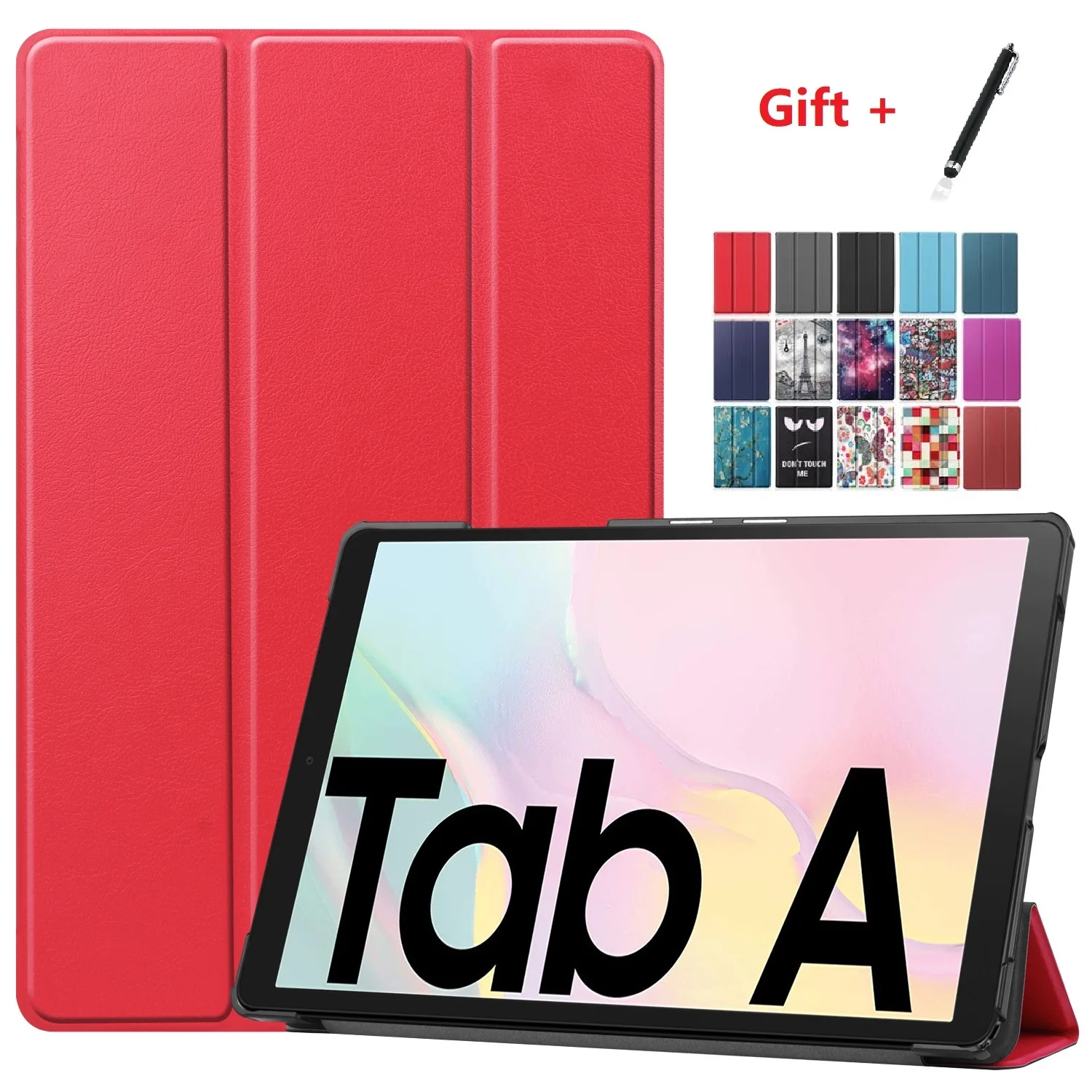 

Ультра тонкий чехол для планшета Samsung Galaxy Tab A7 2020 легкий планшет Folio для SM-T500 SM-T505 SM-T507 10,5 "+ стилус