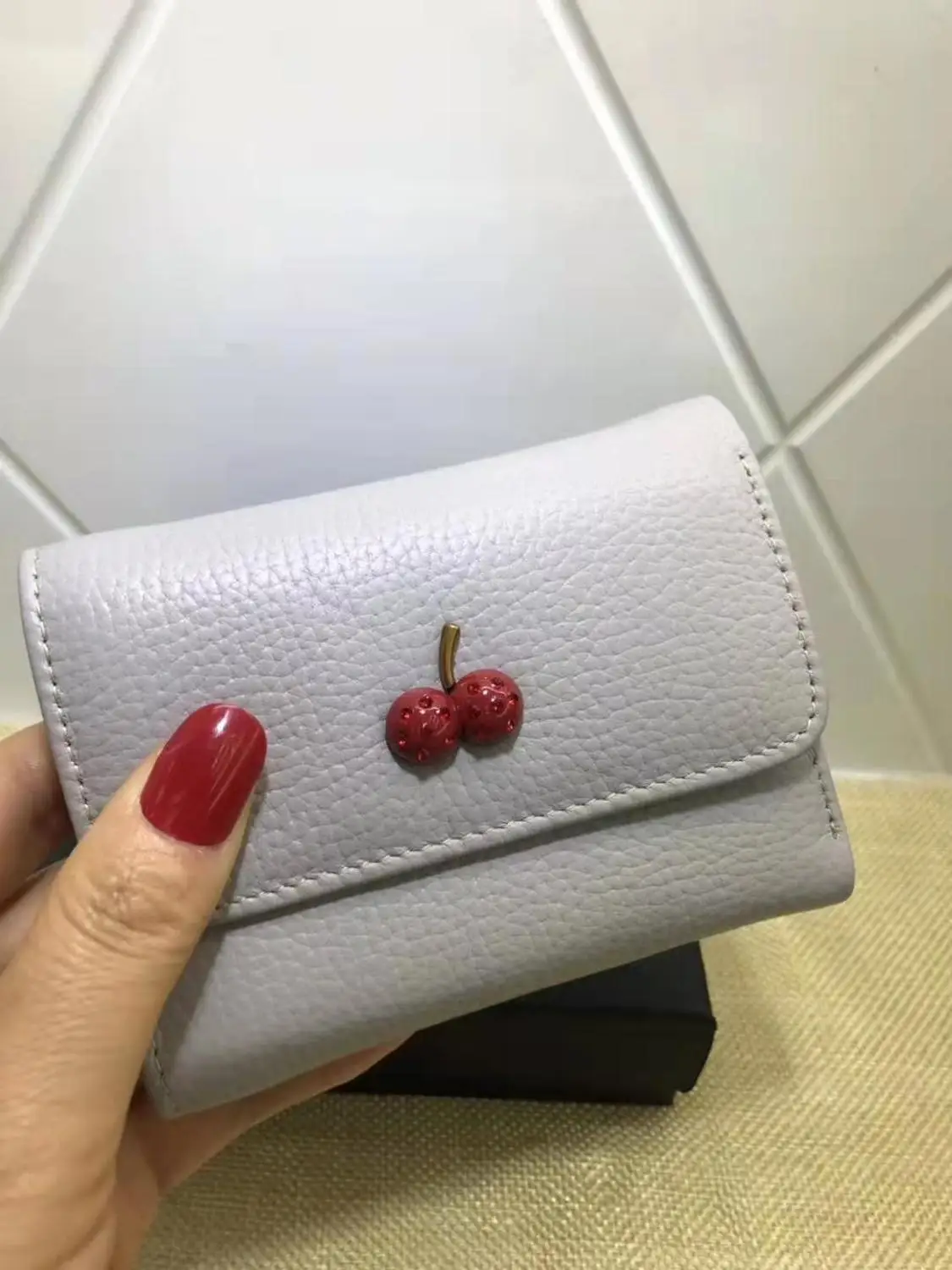 Новинка 2020 короткий кошелек Модный складной женский с принтом Женский из