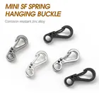 Мини-карабин, брелок для кемпинга, повседневного использования, выживания, скалолазания, SF, пружинный рюкзак, застежка, Паракорд, тактическое снаряжение, крючки, брелок, аксессуар