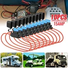 10 шт., водонепроницаемый держатель для автомобильных предохранителей, 12 В, 15 А