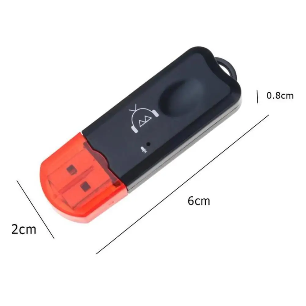 USB AUX Bluetooth приемник беспроводной аудио адаптер стерео с микрофоном для