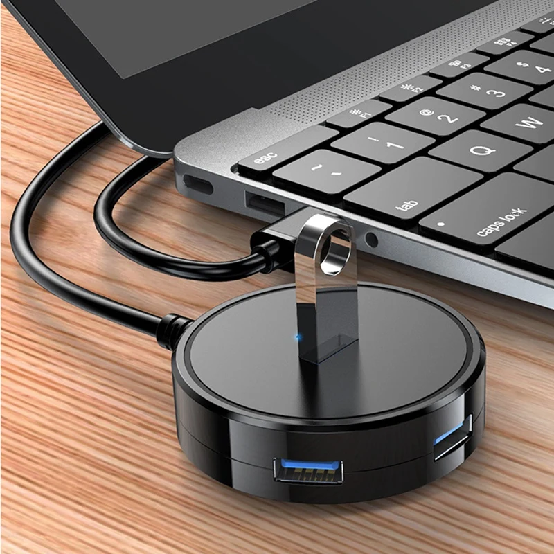 

USB Expansion Adapter for Pro Multi-Port Type-C Laptop Docking Station USB 2.0 Splitter Extender