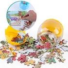 Детские деревянные пазлы-Динозавры, 60 шт.