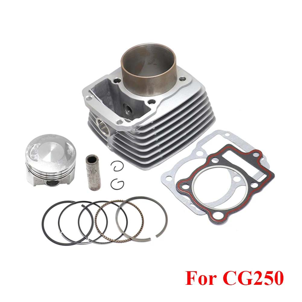 

Motorcycle Cylinder Piston Ring Gasket Kit 67mm Bore For Zongshen CG250 CG 250 Air-cooled ATV Dirt Bike Off Road Engine Parts