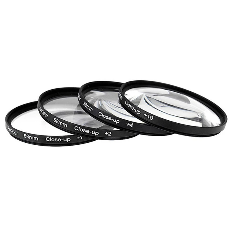 62 мм макросъемный фильтр + 1 2 4 10 набор ND2 8 для объектива камеры бленда Canon Nikon Sony |