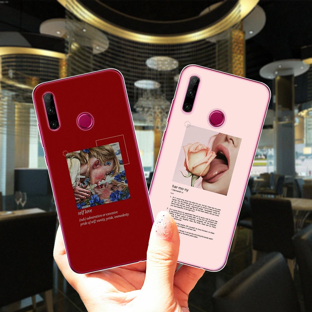 Силиконовый чехол в эстетическом стиле для Huawei Honor 10i 20 30 Lite Pro роскошный брендовый