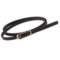 womens belt faux leather belts candy color thin skinny waistband adjustable belt women dress strap mujer cinto feminino