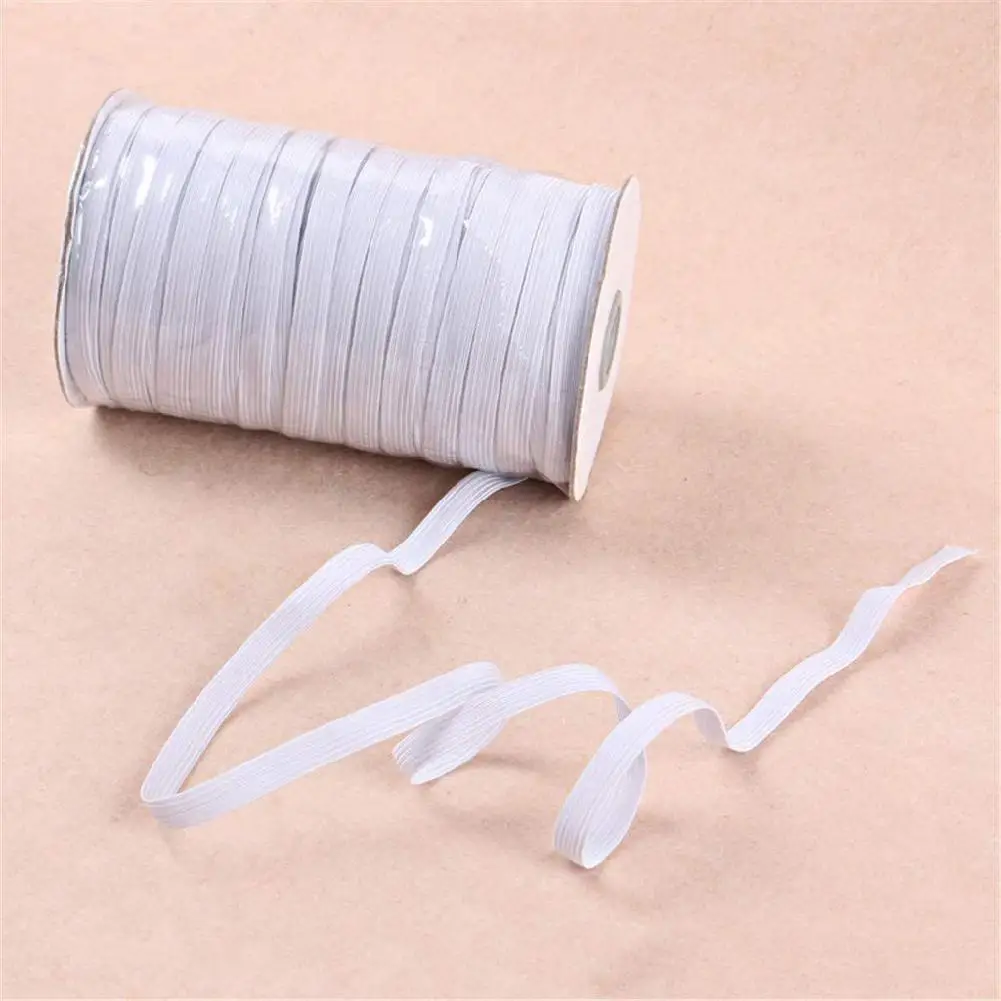 

6mm Width Elastic Bands for Sewing Braided Elastic Cord Elastic String Rope Elastic Band