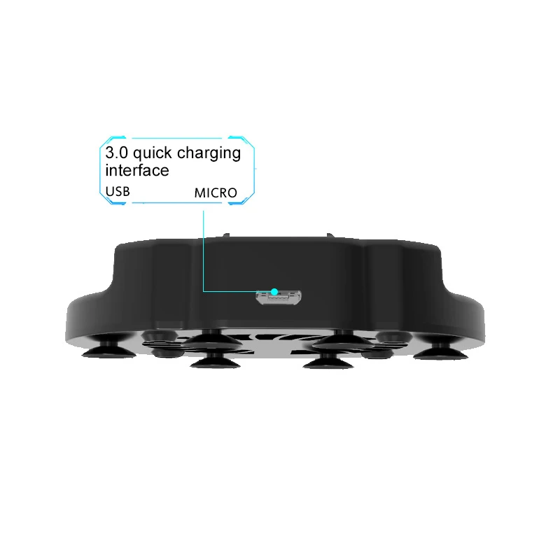 Universal Mobile Phone USB with Cooler Cooling Fan Gamepad Holder Stand Bank Radiator Mute Fan For Tablet Iphone Android