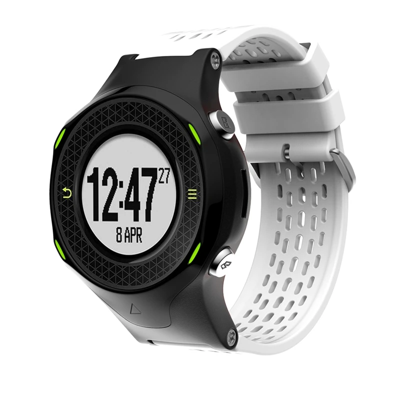 

2011 New Soft Silicone Replacement Watch Band Wrist Strap Breathable Sport Watch Bracelet For Garmin- Approach S4/S2 Vivoactive