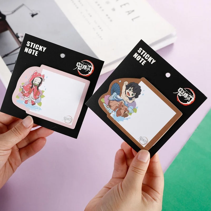 

Anime Demon Slayer Kimetsu No Yaiba Tanjirou Kamado Sticky Note Paper Desktop Decoration Collection Gifts