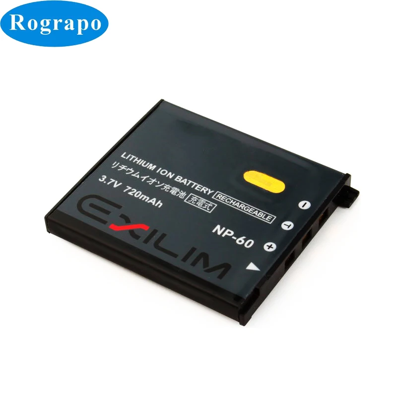 

New 720mAh NP-60 NP60 Camera Battery For CASIO Exilim EX-FS10 EX-S10 EX-S12 EX-Z80 EX-Z85 EX-Z90 EX-Z9 EX-Z19 EX-Z20 EX-Z29