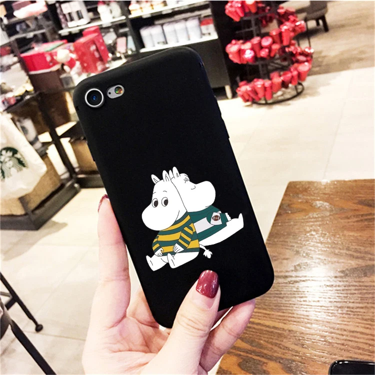 HSR-24046 Cute Moomin TPU candy Soft Phone Case For huawei p30 pro p30 lite p20 pro p10 mate 20 p10 lite honor 9 lite - Цвет: HSR-24046