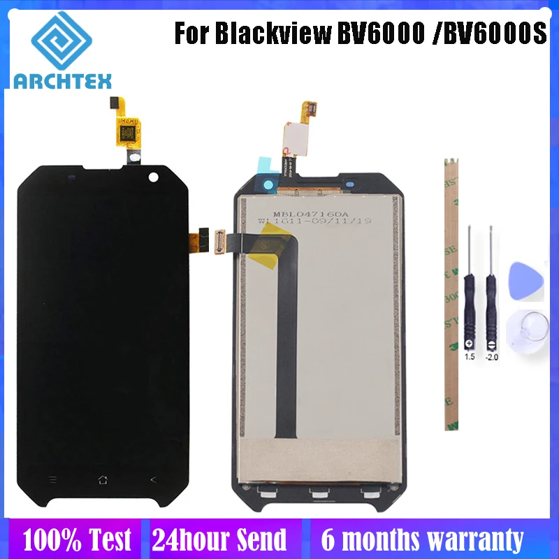 4 7 дюймов для оригинального Blackview BV6000 BV6000S ЖК дисплей + сенсорный экран дигитайзер