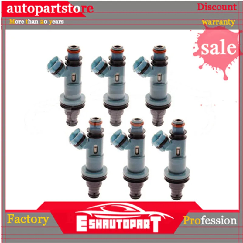 

6 шт. Топливная форсунка для Toyota Supra 3.0L 1998 GS300 SC300 IS300 23250-46090 2325046090 23250 46090
