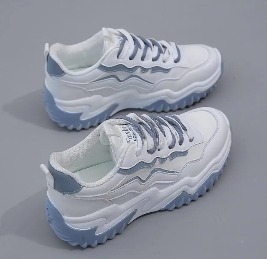 

Туфли женские для папы, роскошные кроссовки, модная спортивная обувь, сетчатая платформа, белые, 2022