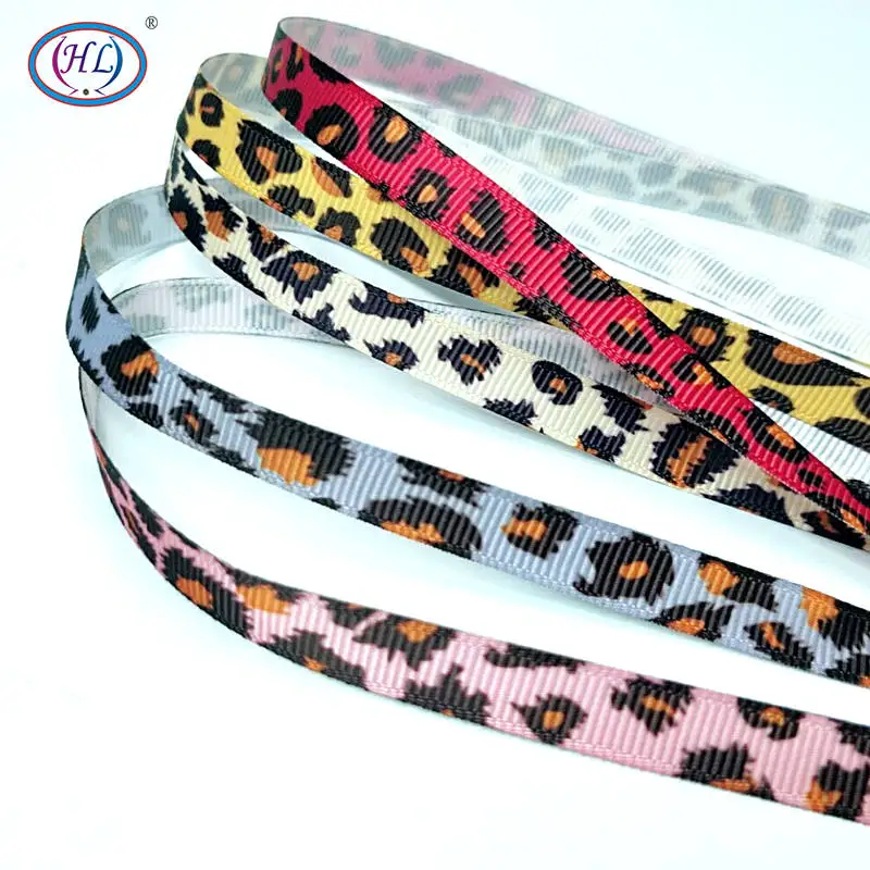 HL 10 мм 5 ярдов леопардовые корсажные ленты Свадебная украшения Diy швейная