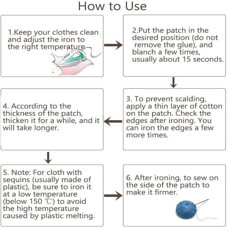 1 шт. Детские нашивки с вышивкой | Дом и сад
