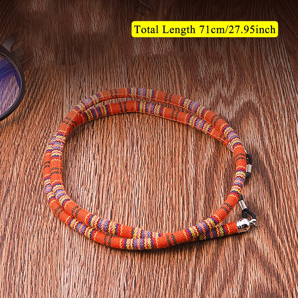 

Non-slip Glasses Cord Glasssholder To Decorate Ethnic Style Handmade Woven Eyeglasses Chain Glasses Rope Eyewear Lanyard Strap