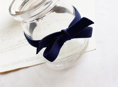 

Korean pure color butterfly ligation hair elastic band hairband simple versatile hair rope female head accessories