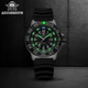 Addies Men's stainless steel Sports Watch Calendar Display Watches Tube Type Luminous Rotating bezel Men's Luxury Quartz Watch Other Image