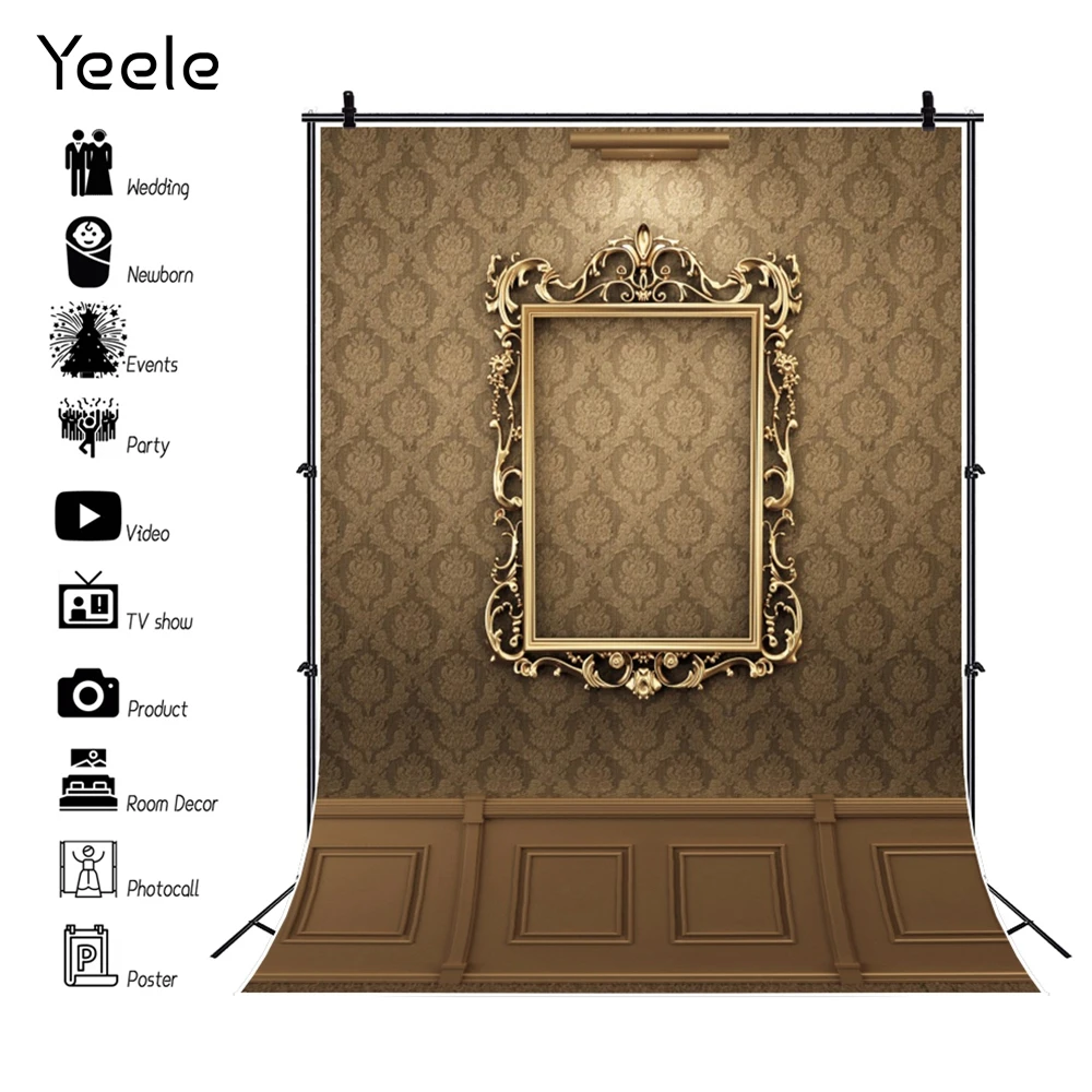 Yeele Grunge Vintage Baby Portrait Backdrop Vinyl Wall Room Home Photography Background For Photo Studio Photozone Photophone