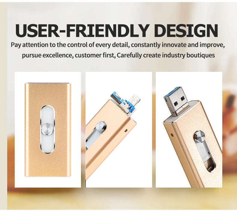 OTG USB флеш-накопитель USB 3,0 для iPhone/iPad/IOS/Android/PC 128 Гб 64 ГБ 32 ГБ 16 ГБ 8 ГБ флеш-накопитель 3 в 1 высокоскоростной флеш-накопитель